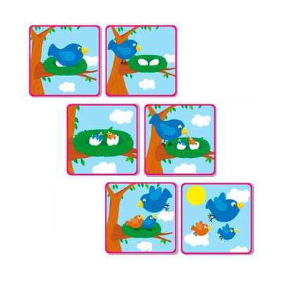 Imagen 2 del producto Juego Secuencia Temporal 6 Tiempos 36 piezas