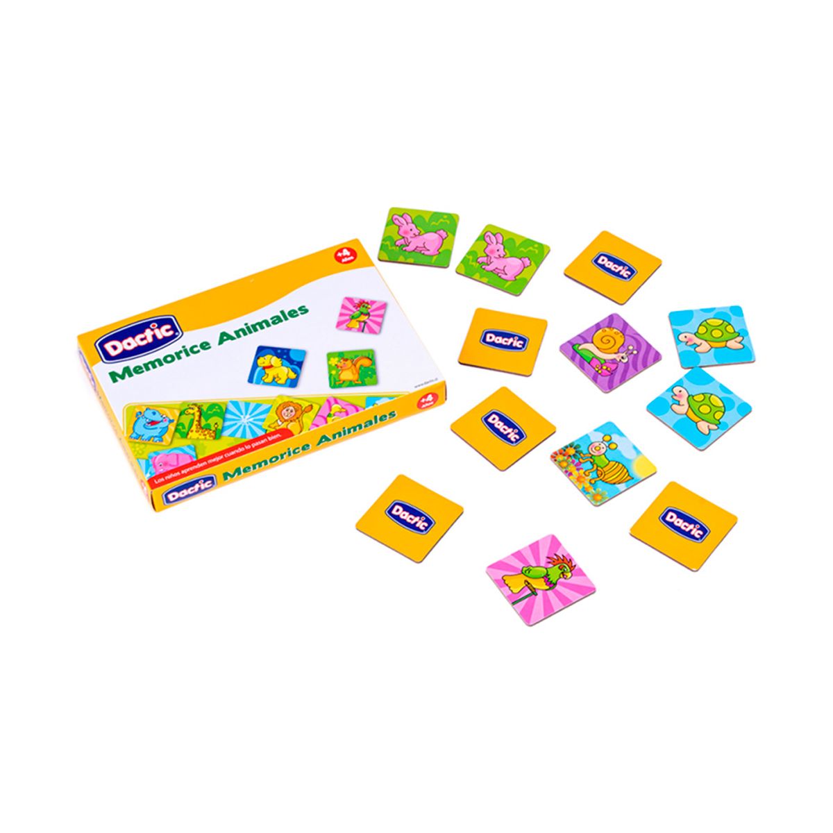 DACTIC - Juego Memorice Animal Carton Dactic