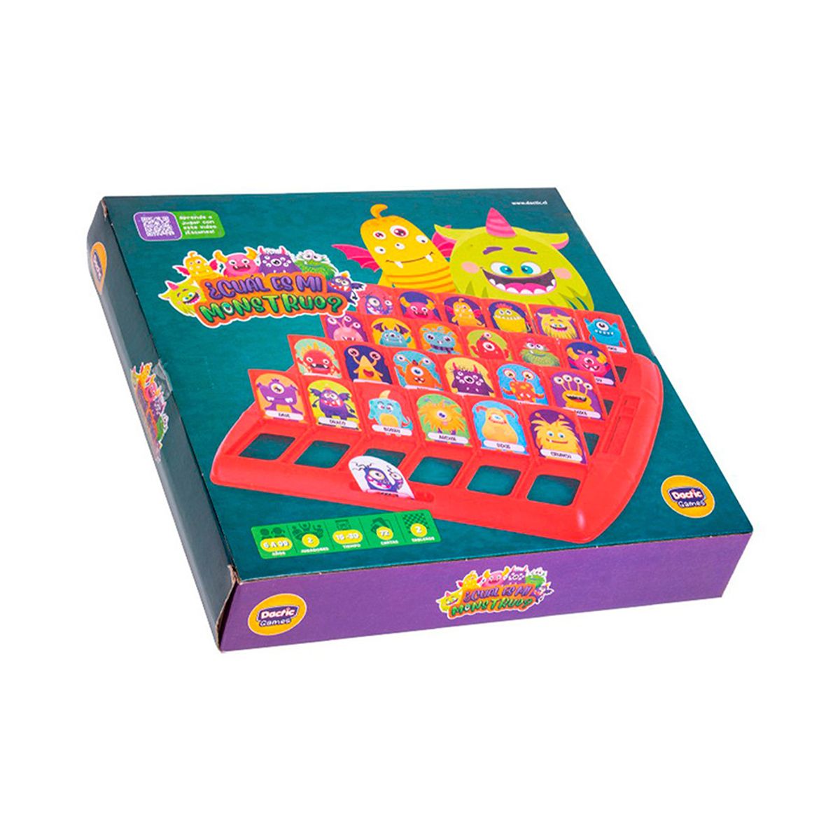 DACTIC - Juego didactico cual es mi Monstruo Dactic