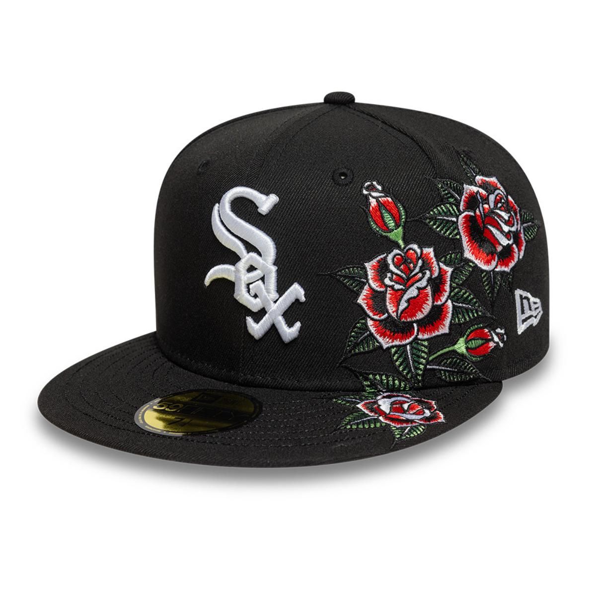NEW ERA - Gorra 59Fifty Chicago White Sox MLB Roses Black