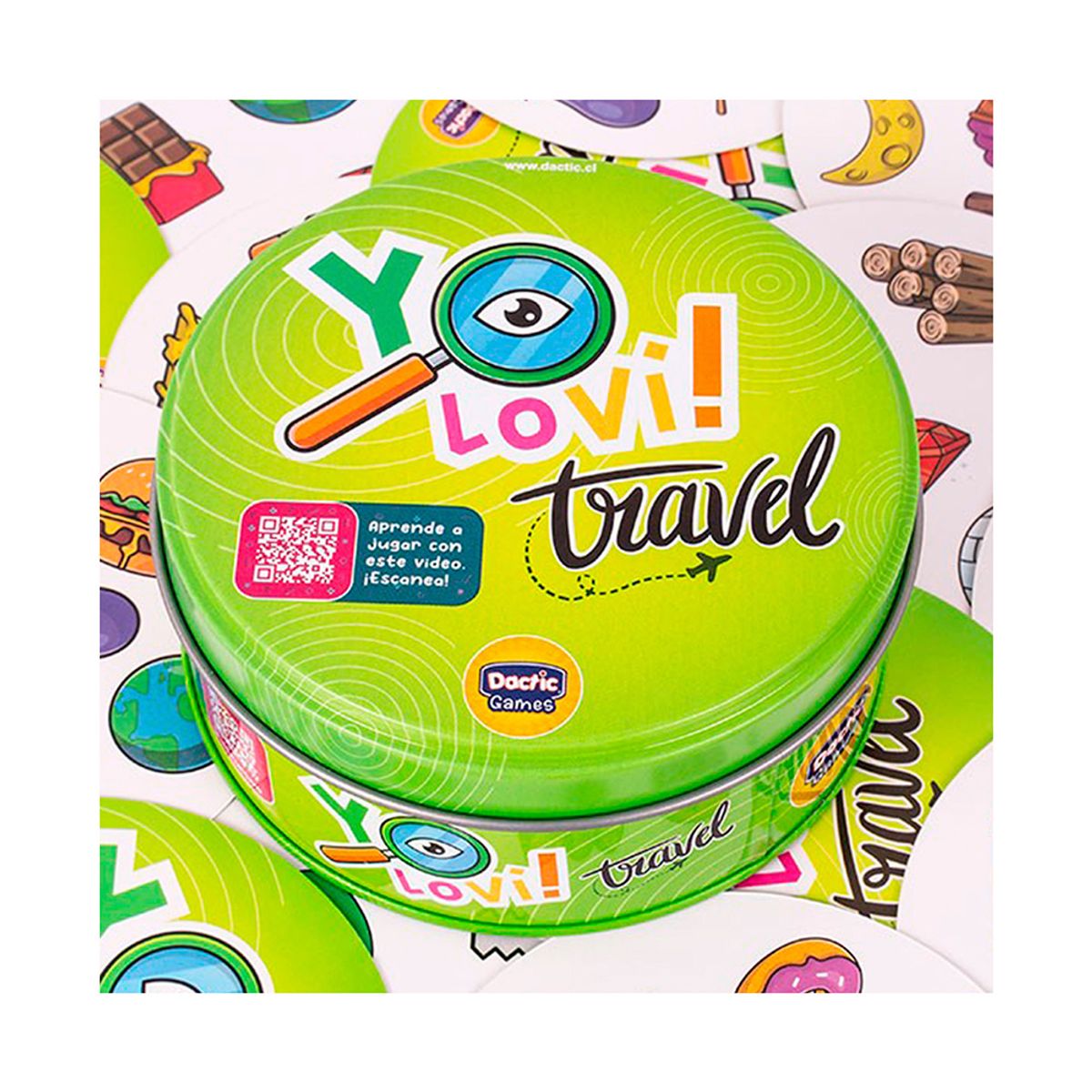 DACTIC - Juego Didactico Yo lo Vi Travel Dactic
