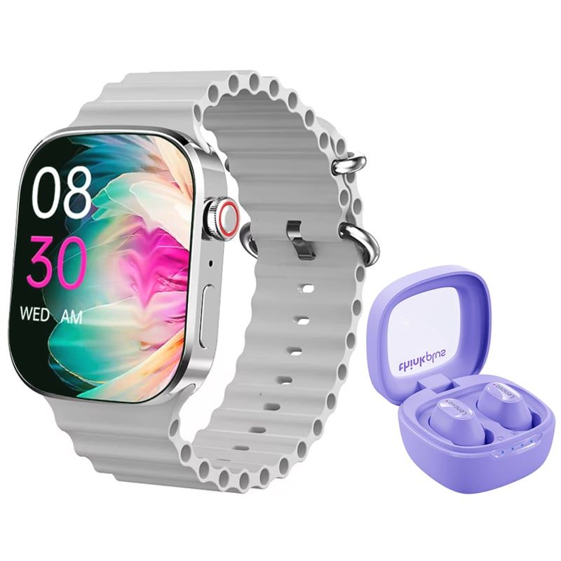 LENOVO - Audífonos Lenovo XT62-Morado y Toumi I9 PRO-W Reloj inteligente
