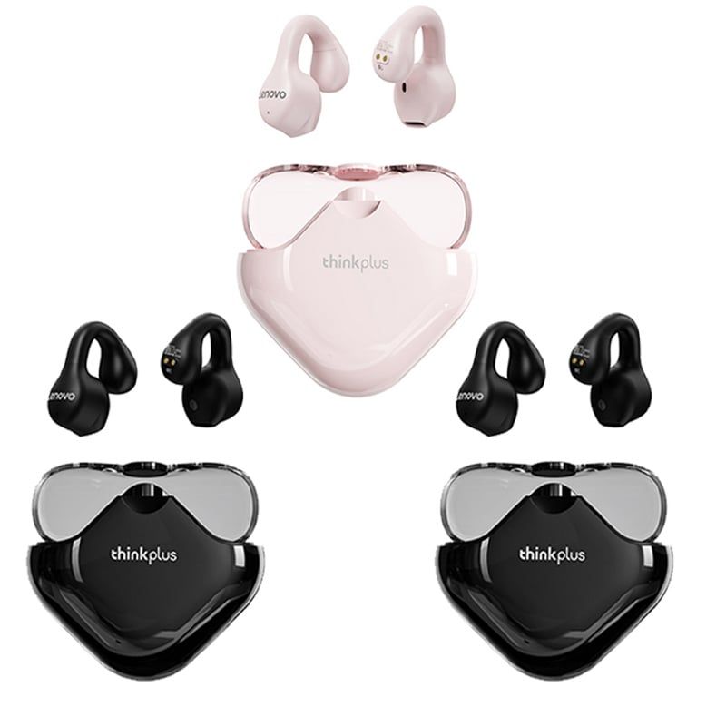 LENOVO - Set 3 De Lenovo XT61 De Audífonos tws-Bluetooth 53-2Negro y 1Rosa