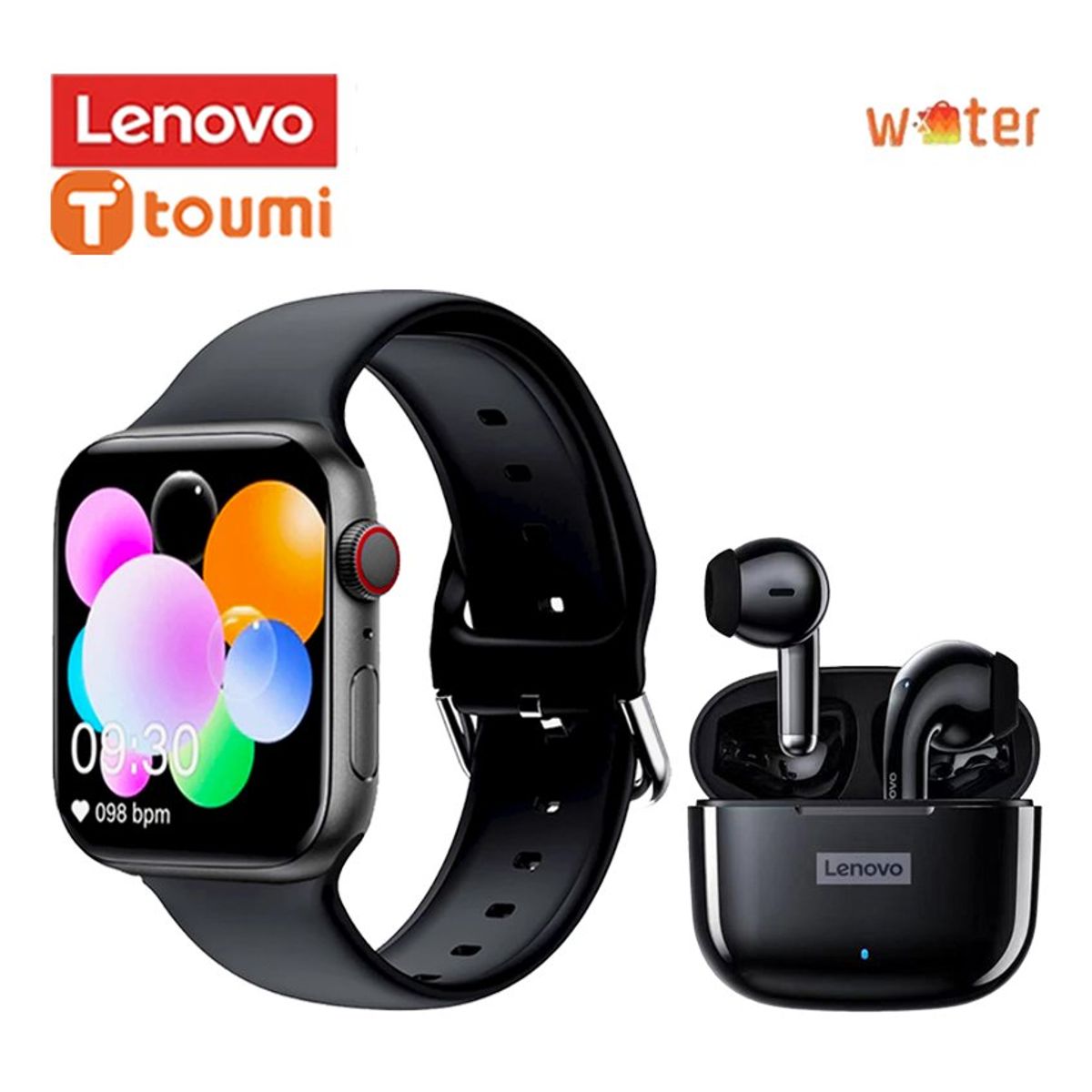 LENOVO - Audífonos Lenovo LP40 Pro - Negro Toumi Watch S9 Pro