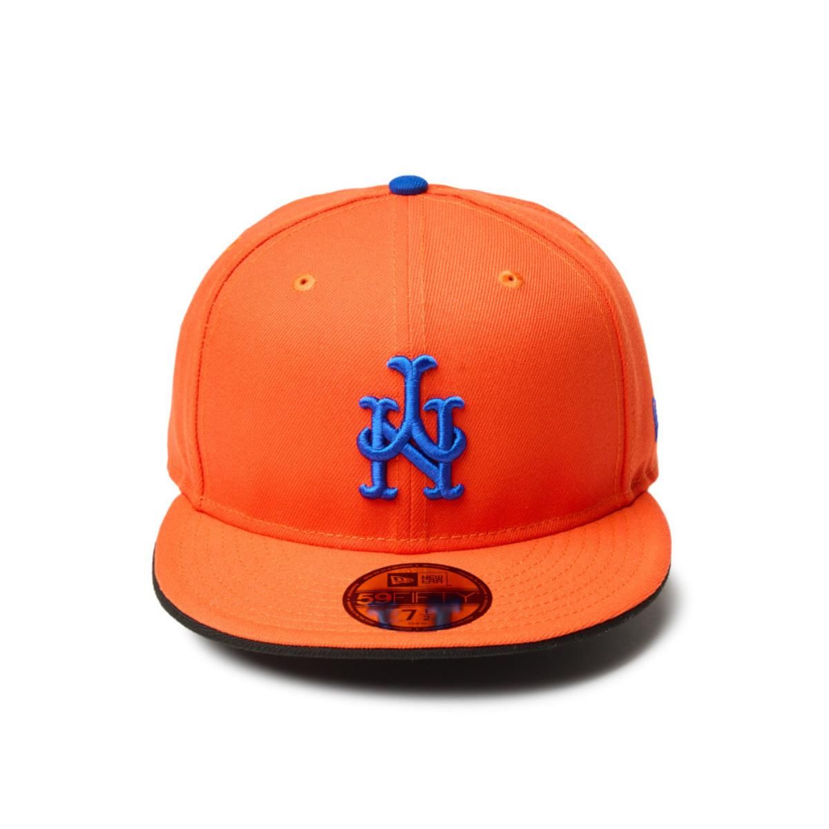 NEW ERA - Gorra 59Fifty New York Mets MLB Upside Down Orange