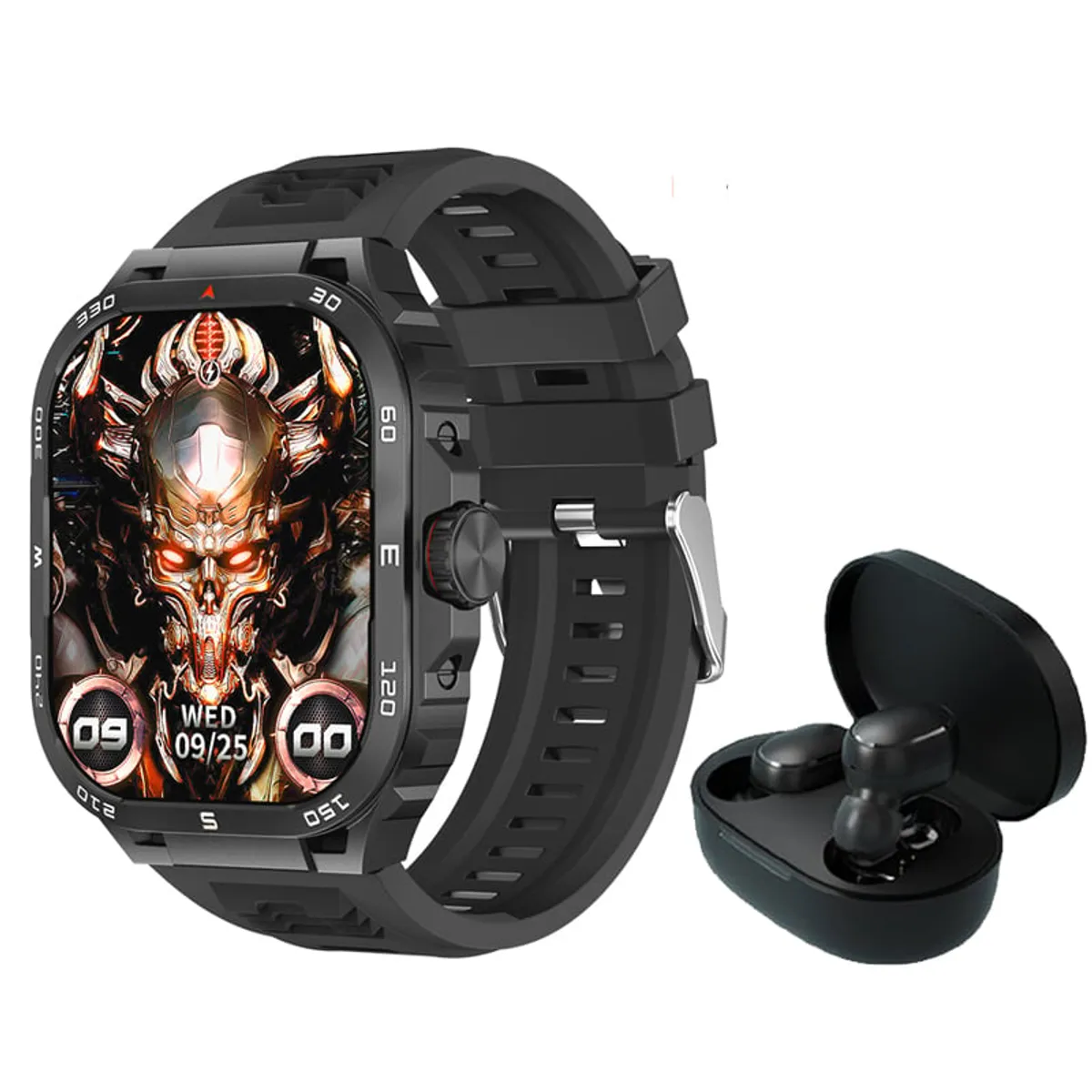 XIAOMI - Xiaomi Airdots 2 Tws Audifonos y Toumi GT-W Max-B Reloj inteligente