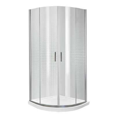 Imagen 2 del producto Shower 90x90 Curvo Elegant Cuadros Mosaicos con Receptáculo