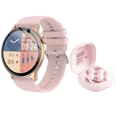 LENOVO - Toumi Watch GT-H5 Amoled y LP38 De Audífonos tws Rosa