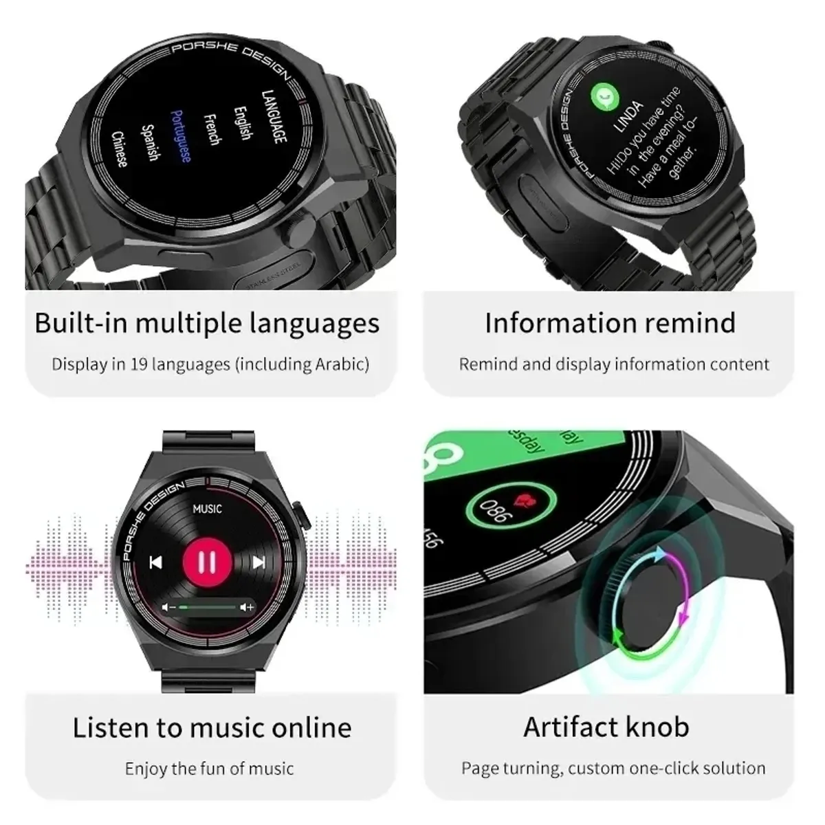 LENOVO - Toumi Watch GT-H5 Amoled y Lenovo LP25 De Audífonos tws Rosa