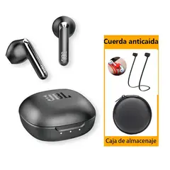JBL - Audífonos Bluetooth T280 TWS X2-Negro y Estuche