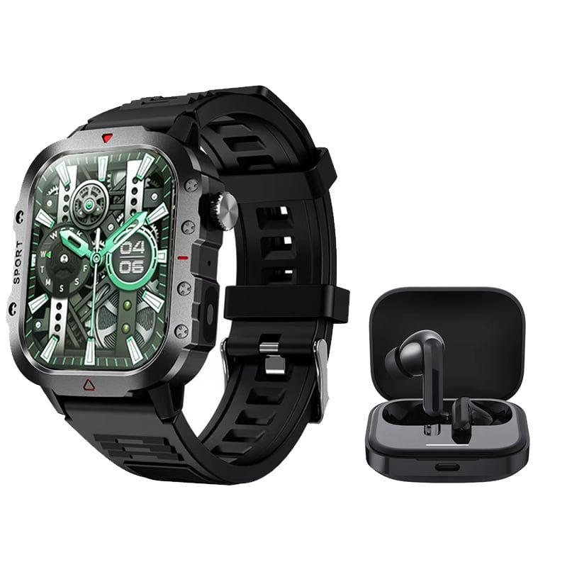 XIAOMI - Audífonos Xiaomi Buds 5 TWS Negro y Toumi GT-K reloj inteligente