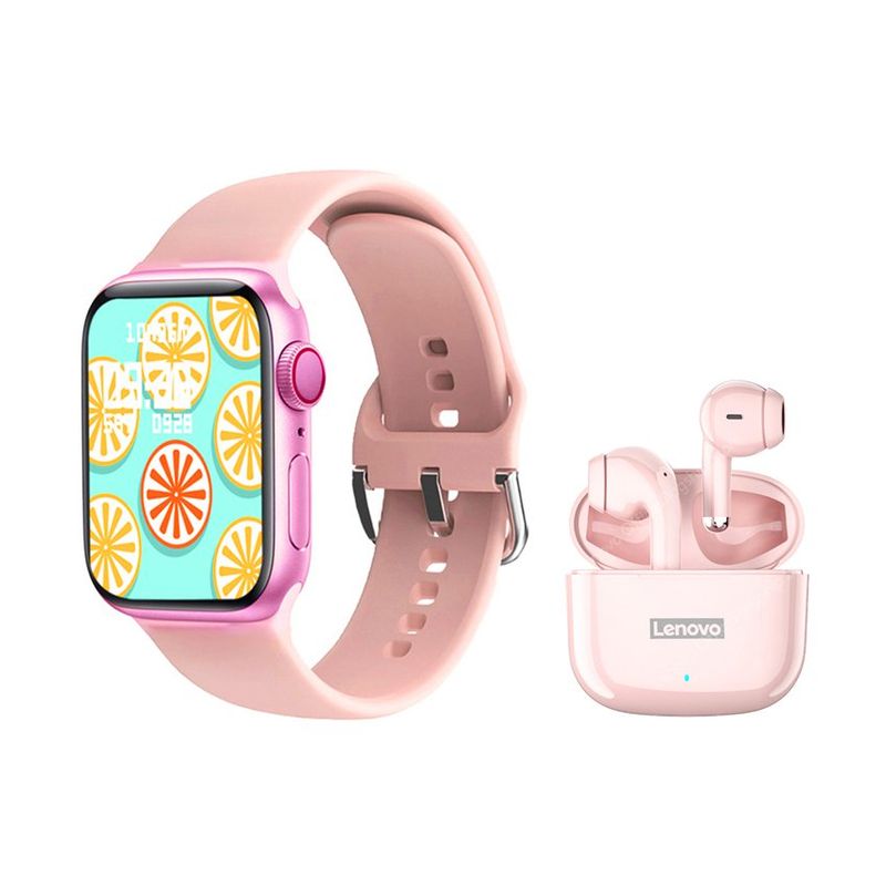 LENOVO - Audífonos Lenovo LP40 Pro Toumi Watch S9 Pro - Rosa_
