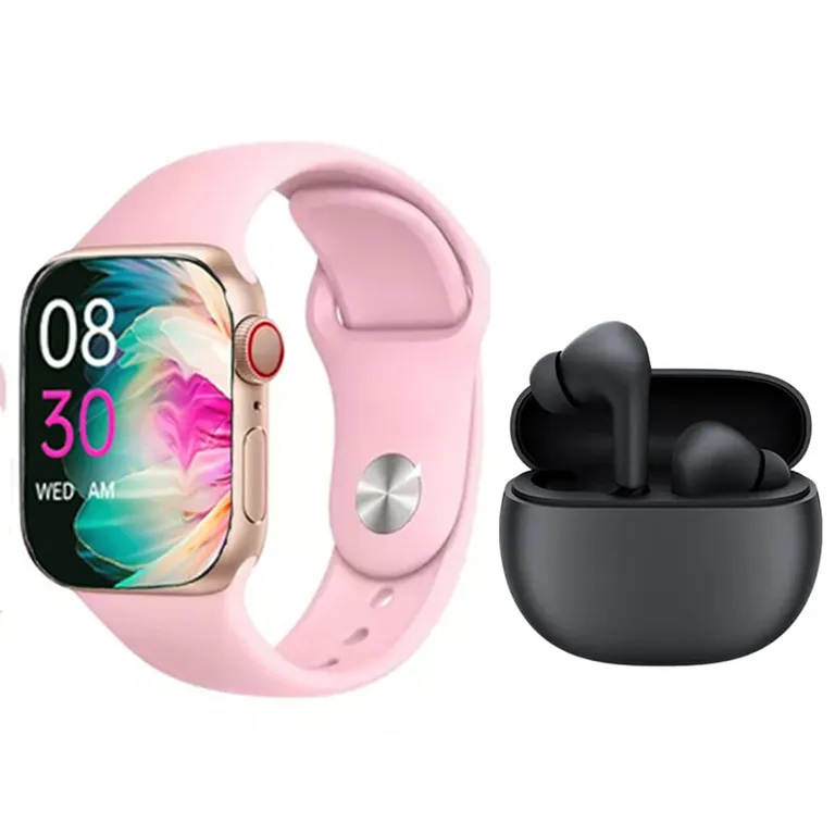 Buds 4 Active De Audífonos tws y Toumi Watch S9 Pro max-P
