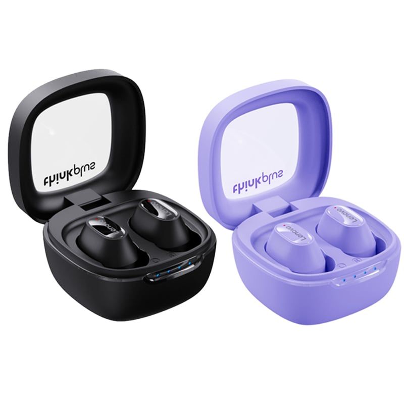 LENOVO - Set 2 De Lenovo XT62 De TWS Auriculars bluetooth-Negro y Rosa