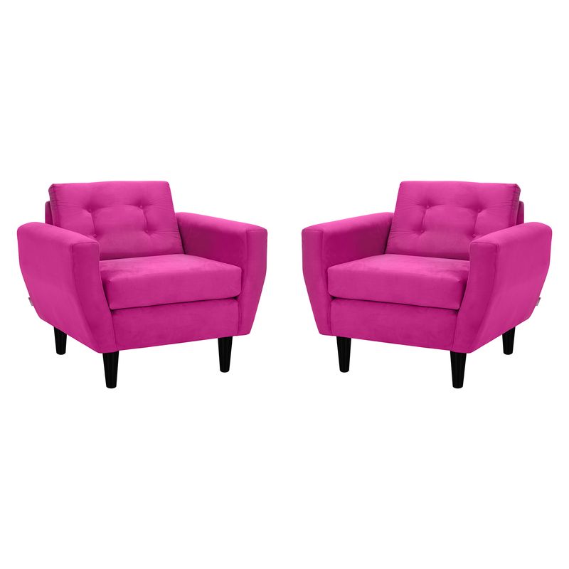 BODEVIR - Set Sofa Bote 1C Felpa 00 Fucsia