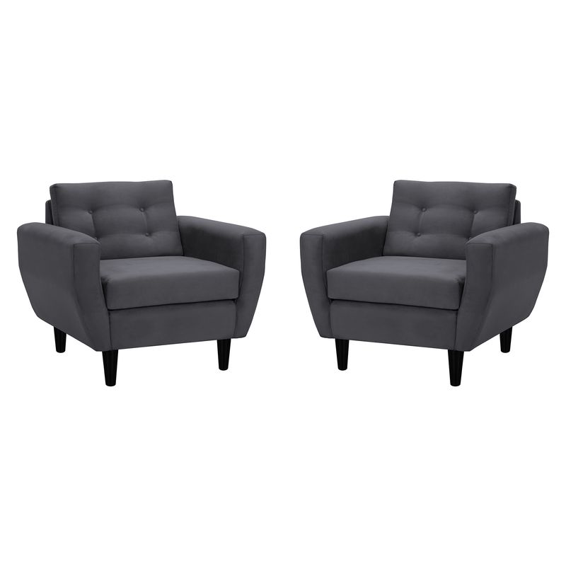 BODEVIR - Set Sofa Bote 1C Felpa 00 Gris