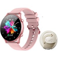 X15 Pro Audífonos-Blanco y Toumi Fit 3 Pro-P Reloj inteligente