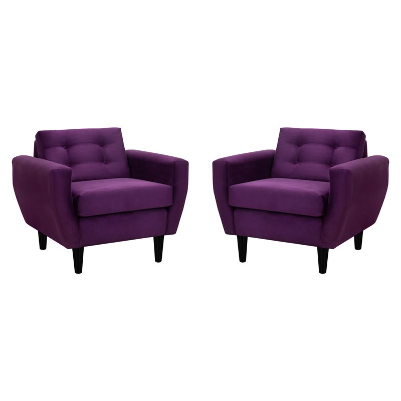 BODEVIR - Set Sofa Bote 1C Felpa 00 Morado