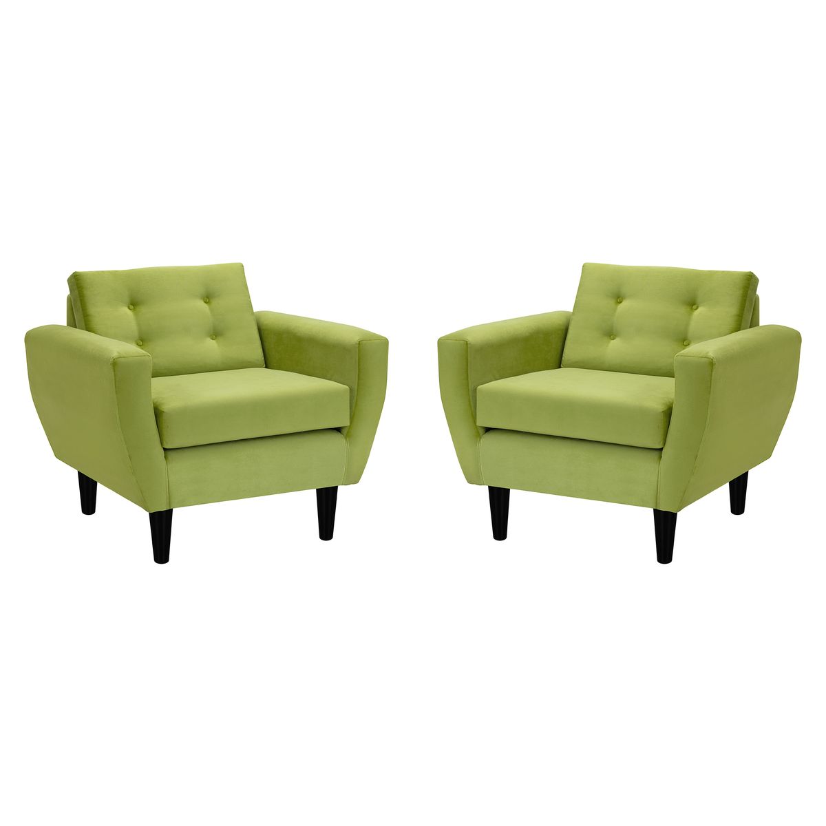 BODEVIR - Set Sofa Bote 1C Felpa 00 Pistacho