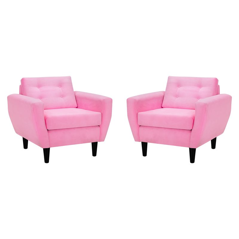 BODEVIR - Set Sofa Bote 1C Felpa 00 Rosado