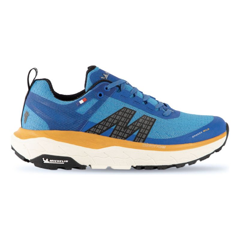 MICHELIN FOOTWEAR - Zapatillas Trail Running Hombre Azul Amarillo Michelin Aw01