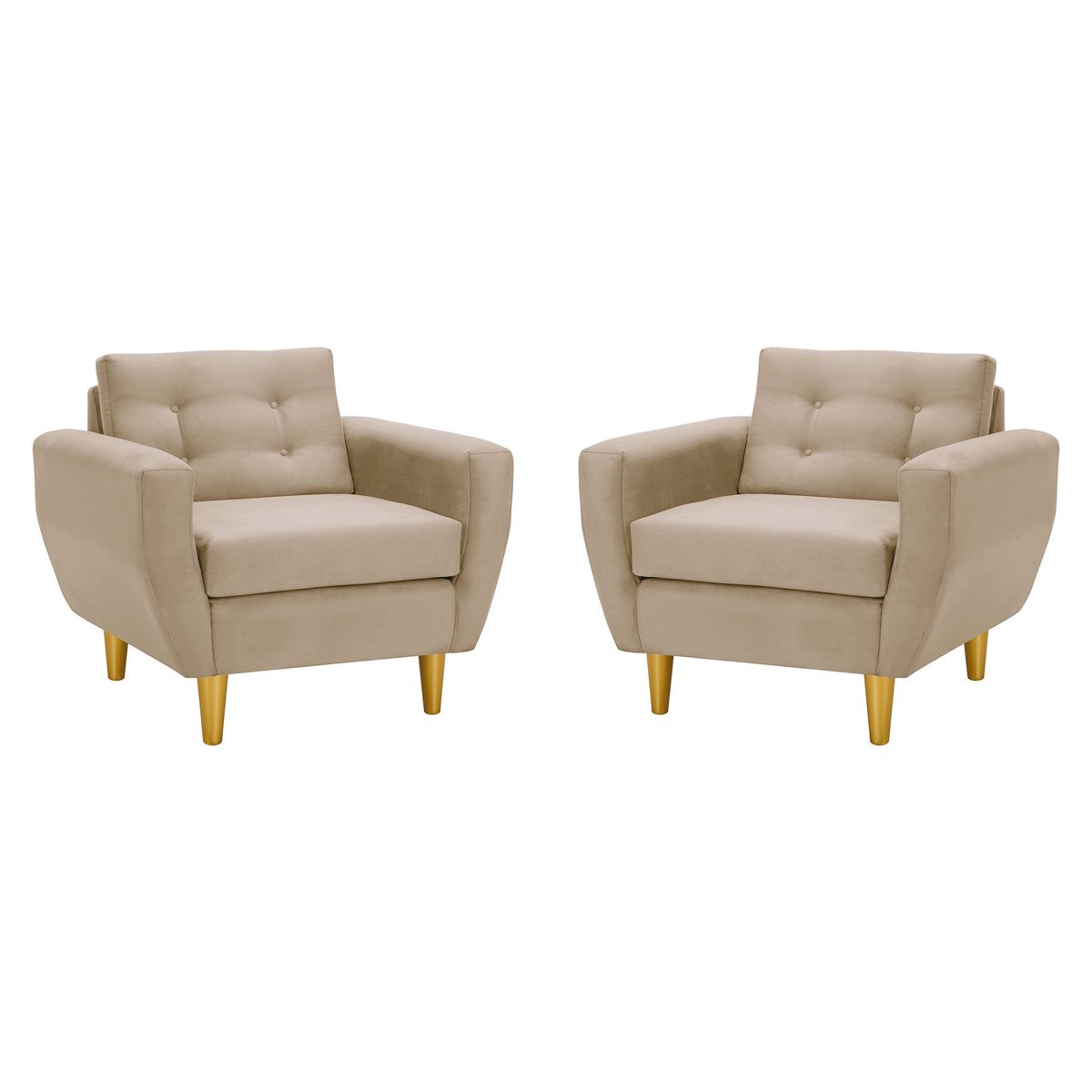 BODEVIR - Set Sofa Bote 1C Felpa 01 Beige