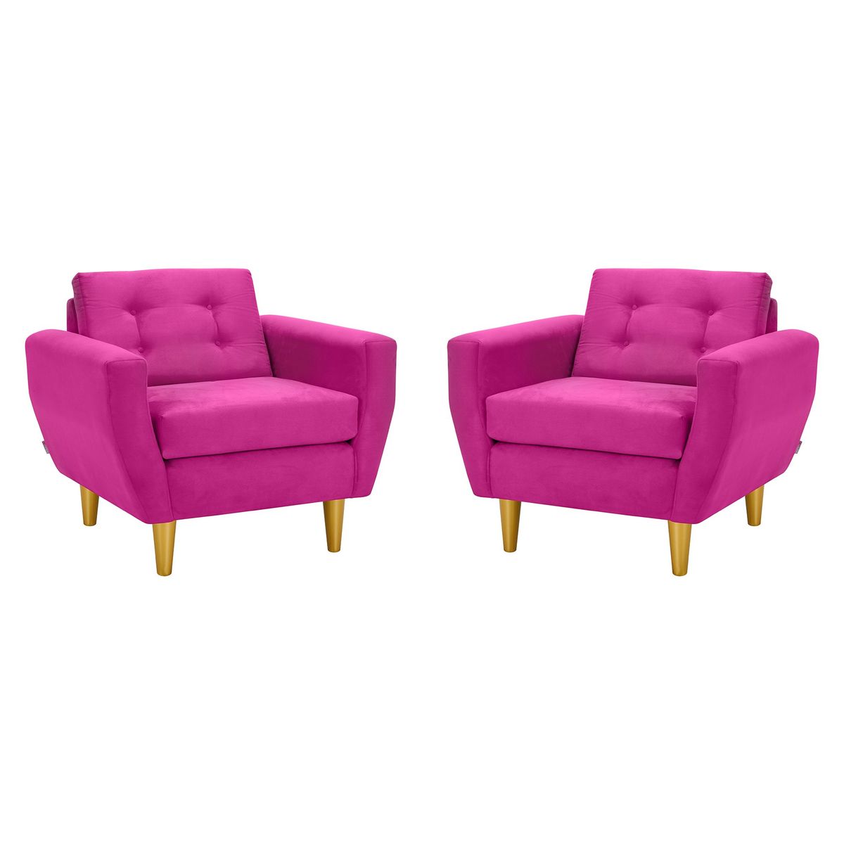 BODEVIR - Set Sofa Bote 1C Felpa 01 Fucsia