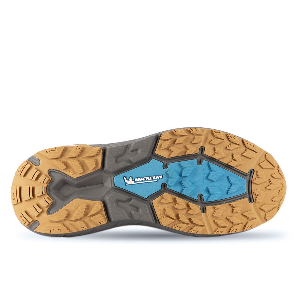 MICHELIN FOOTWEAR - Zapatilla Deportiva Trail Hombre Negro Azul Michelin Aw02