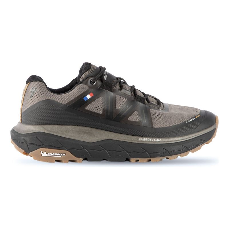 MICHELIN FOOTWEAR - Zapatilla Trail Running Hombre Negro Y Gris Michelin Aw02