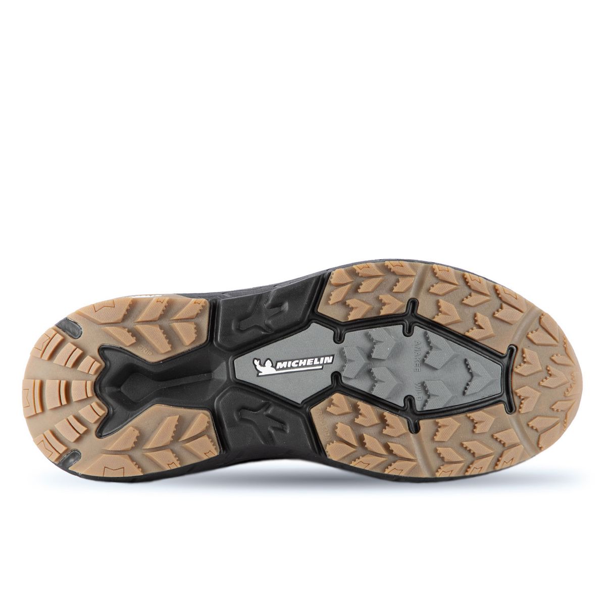 MICHELIN FOOTWEAR - Zapatilla Trail Running Hombre Negro Y Gris Michelin Aw02