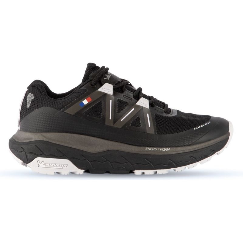 MICHELIN FOOTWEAR - Zapatilla Michelin Mujer Aw02 Negro Lila Trail Running.