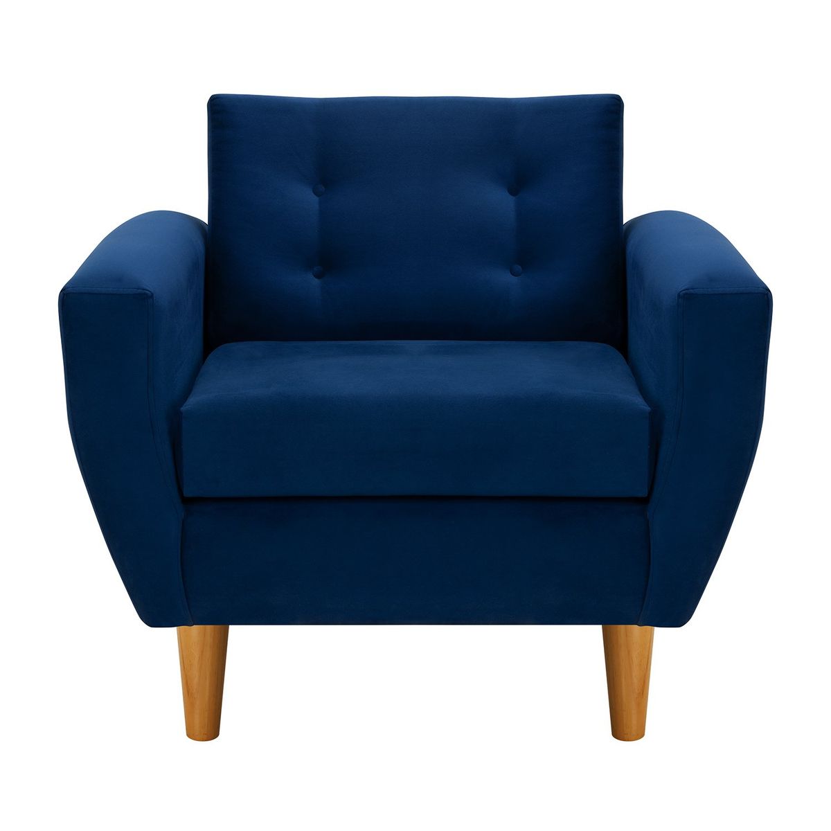 BODEVIR - Set Sofa Bote 1C Felpa 04 Azul Marino