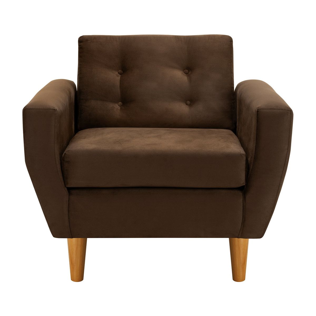 BODEVIR - Set Sofa Bote 1C Felpa 04 Chocolate