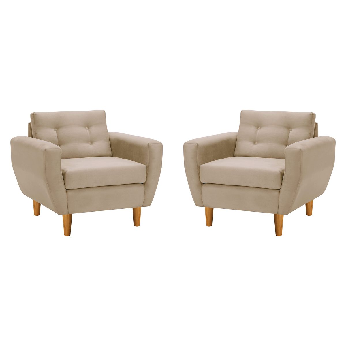 BODEVIR - Set Sofa Bote 1C Felpa 04 Beige