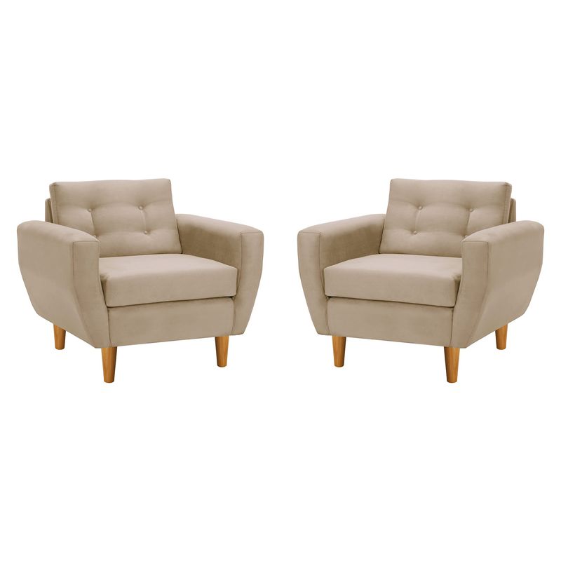 BODEVIR - Set Sofa Bote 1C Felpa 04 Beige