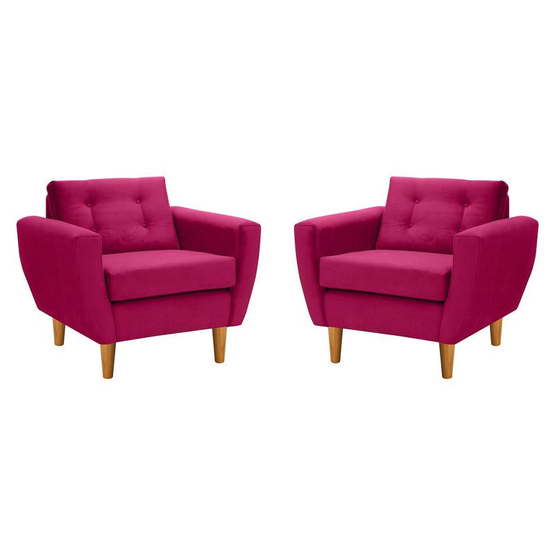 BODEVIR - Set Sofa Bote 1C Felpa 04 Burdeo
