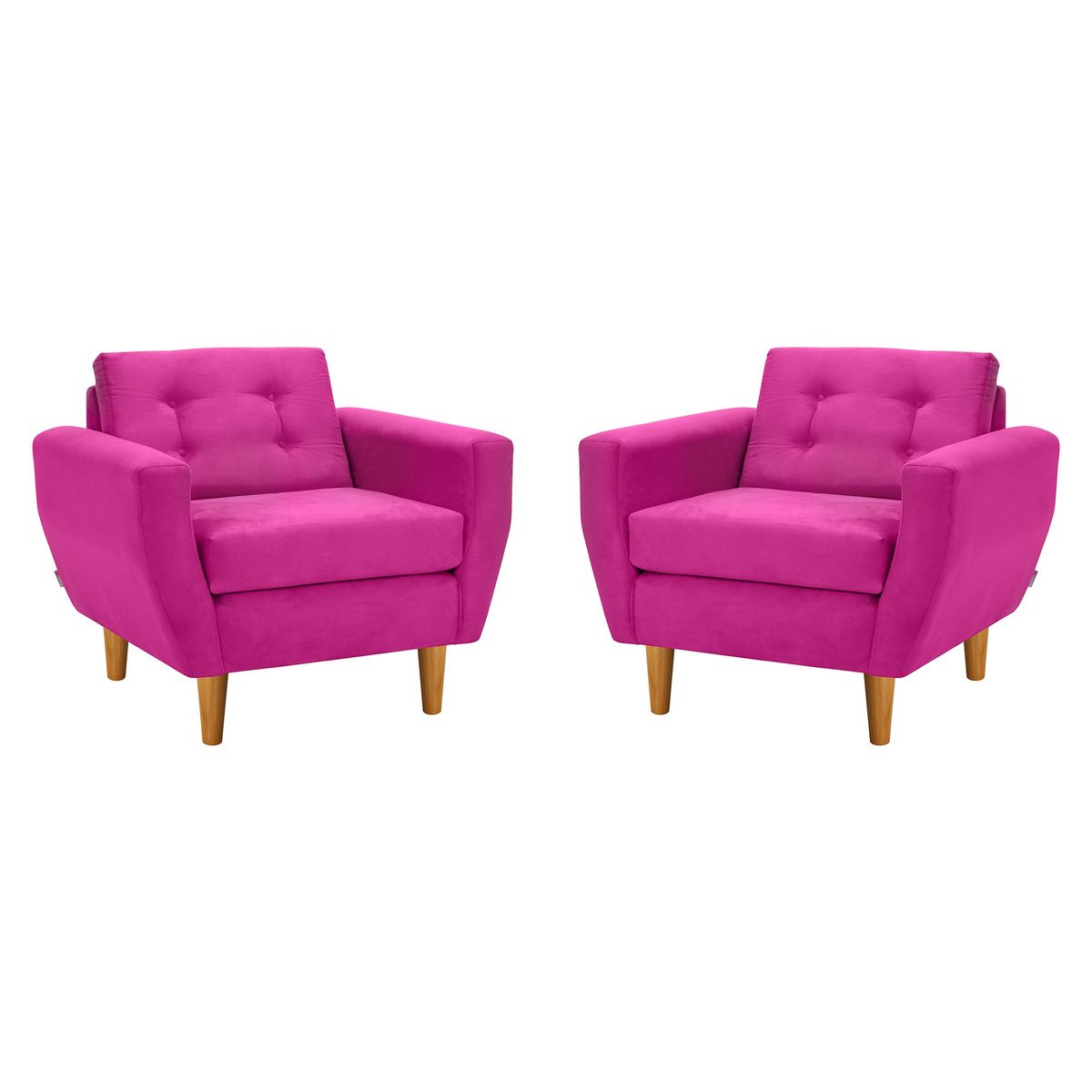 BODEVIR - Set Sofa Bote 1C Felpa 04 Fucsia