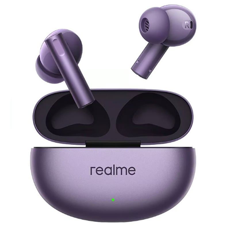 REALME - Audífonos Bluetooth Realme Buds Air 6-Morado