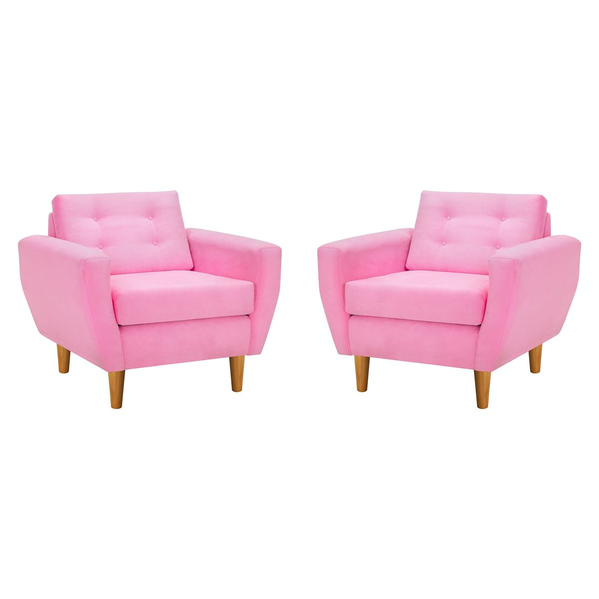 BODEVIR - Set Sofa Bote 1C Felpa 04 Rosado