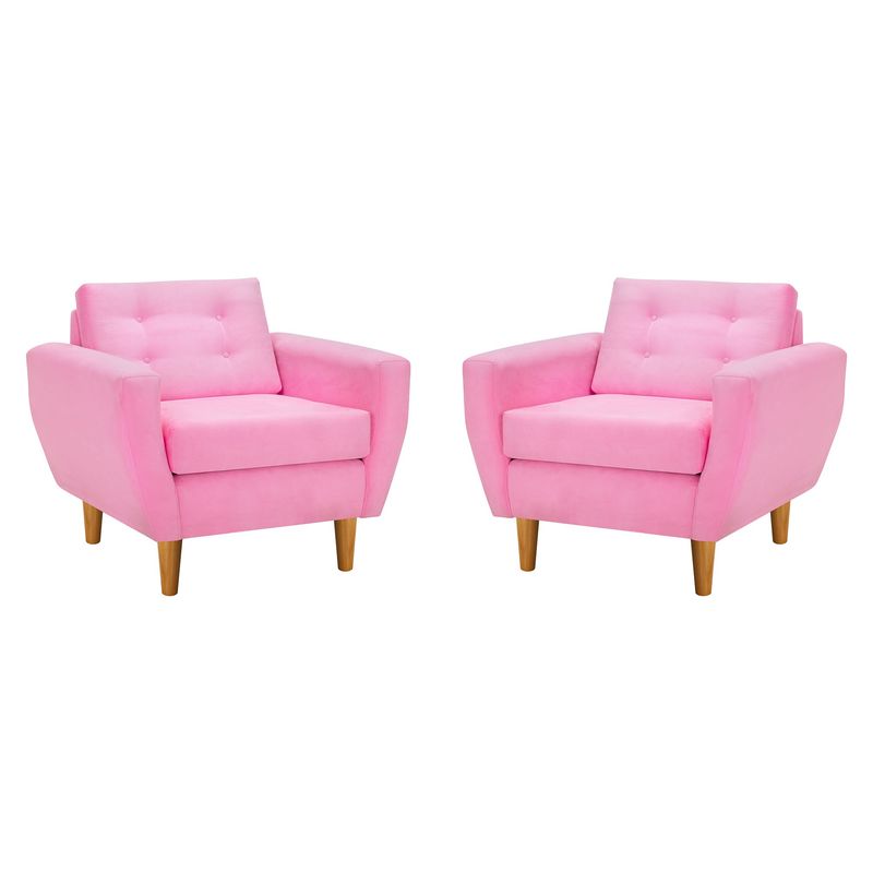 BODEVIR - Set Sofa Bote 1C Felpa 04 Rosado