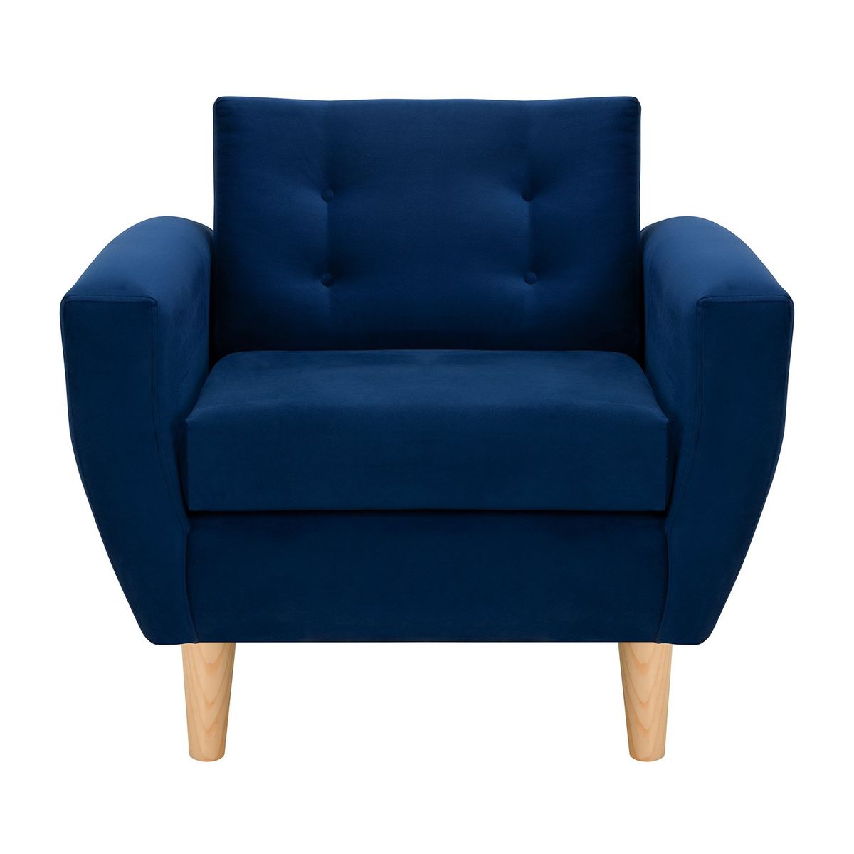 BODEVIR - Set Sofa Bote 1C Felpa 05 Azul Marino