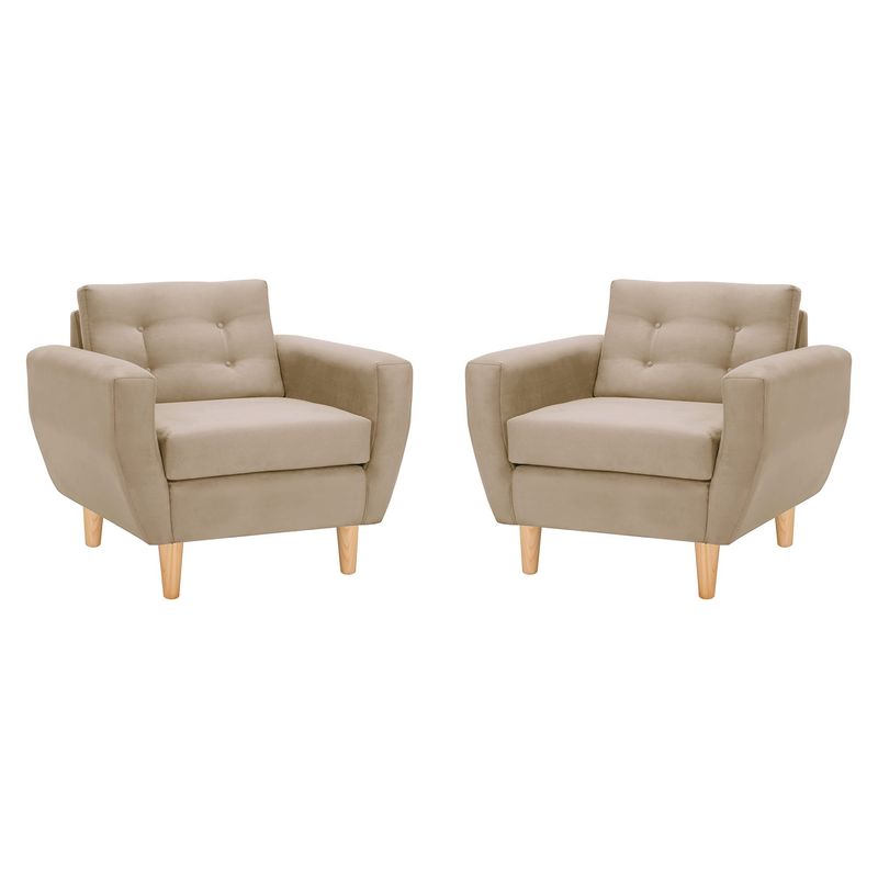 BODEVIR - Set Sofa Bote 1C Felpa 05 Beige