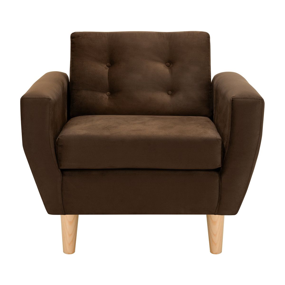 BODEVIR - Set Sofa Bote 1C Felpa 05 Chocolate