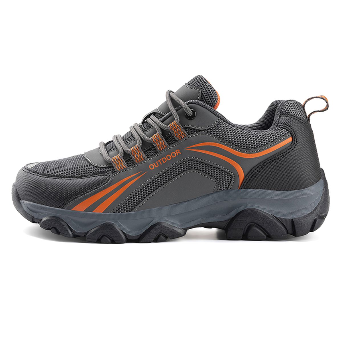 SHANDIAN - Zapatillas Outdoor Deportivos Hombre Gris