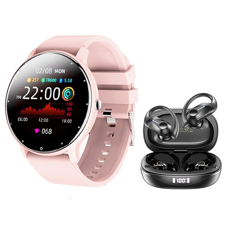 LENOVO - Lenovo LP75 De Audífonos tws-Rose y Toumi Fit 2-P Reloj inteligente