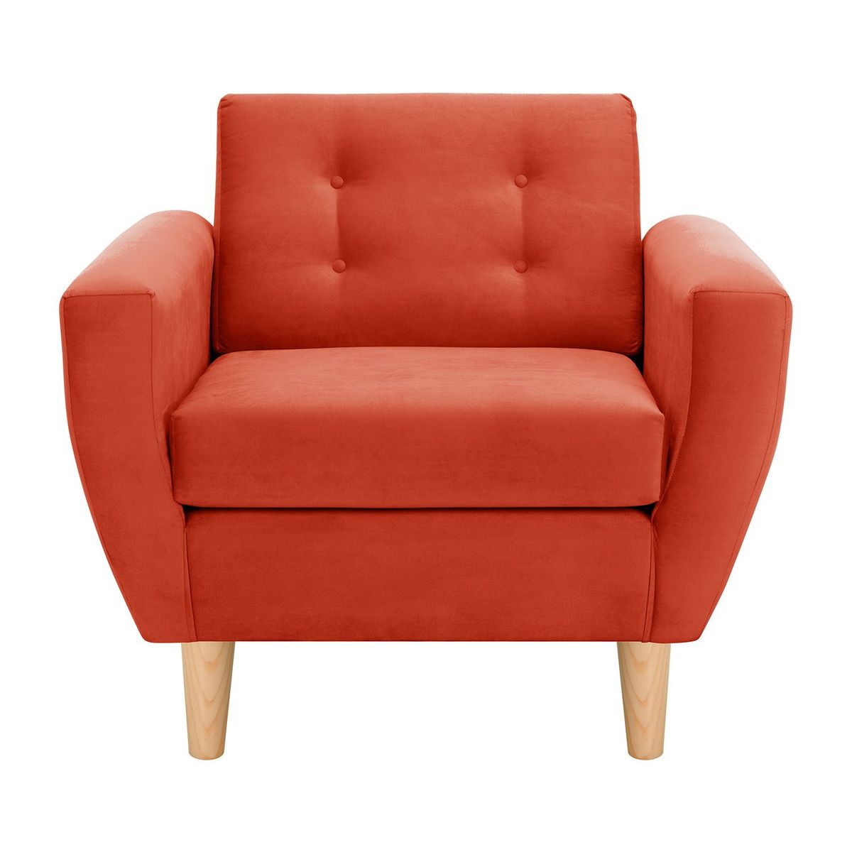 BODEVIR - Set Sofa Bote 1C Felpa 05 Naranja
