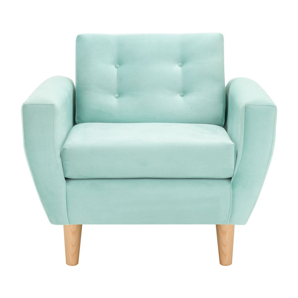 BODEVIR - Set Sofa Bote 1C Felpa 05 Verde Agua