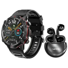 LENOVO - HT38 TWS Audifonos BT y Toumi Watch GT-D-B Reloj inteligente