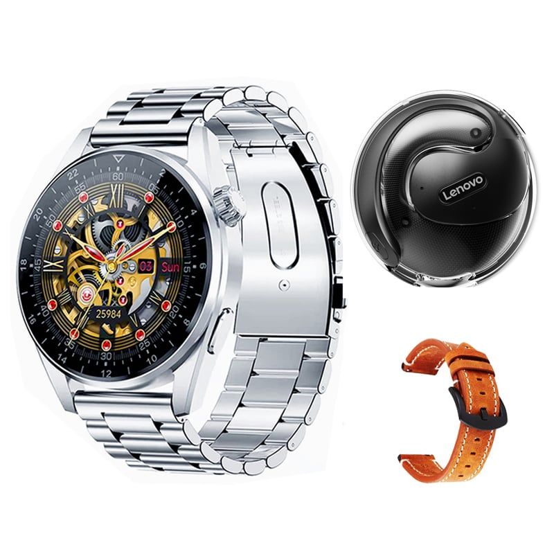 LENOVO - Audífonos Lenovo X15 PRO-Negro y Toumi GT-A-W Reloj inteligente