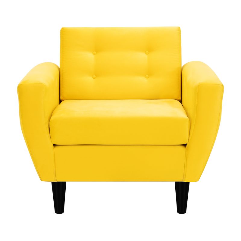 BODEVIR - Sofa Bote 1C Felpa 00 Amarillo